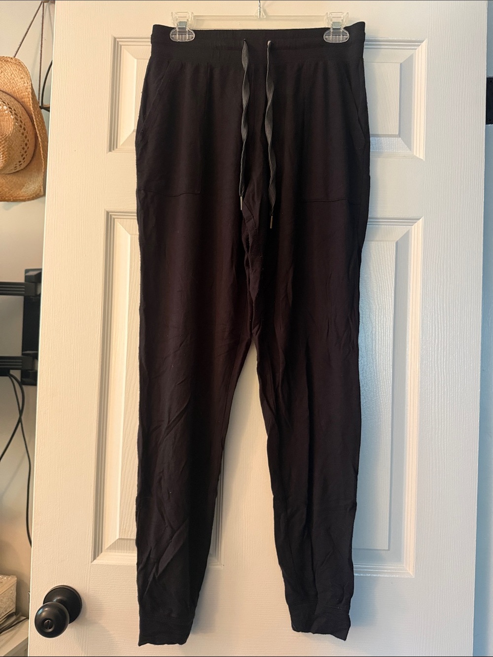 Koolaburra Black Drawstring Jogger Pants